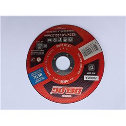 Lokšņu slipšanas disks 125x22,2 KLT2 P100